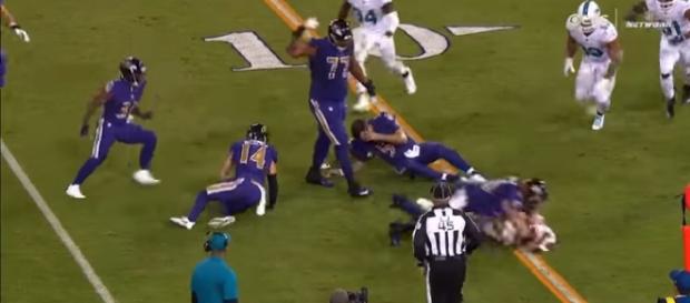 Kiko Alonso DIRTY Hit On Joe Flacco | Dolphins vs. Ravens | NFL Image credit Highlight Heave | YouTube Kiko Alonso DIRTY Hit On Joe Flacco | Dolphins vs. Ravens | NFL Image credit Highlight Heave | YouTube