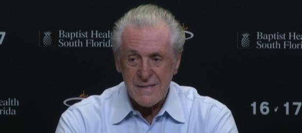 Miami Heat president Pat Riley is optimistic about the future of Justise Winslow and Bam Adebayo -- FOXSportsFlorida FOXSportsSun via YouTube Miami Heat president Pat Riley is optimistic about the future of Justise Winslow and Bam Adebayo -- FOXSportsFlorida FOXSportsSun via YouTube
