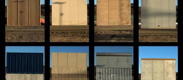 Prototipos del muro de Trump (Vía AFP) Prototipos del muro de Trump (Vía AFP)