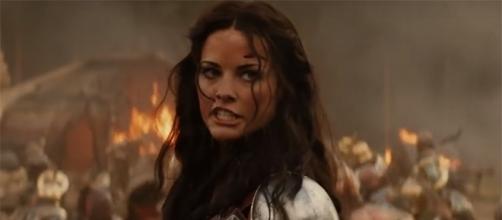 Jaimie Alexander played Lady Sif in "Thor" and "Thor: The Dark World." [Image credit: trailerspot/YouTube screencap]