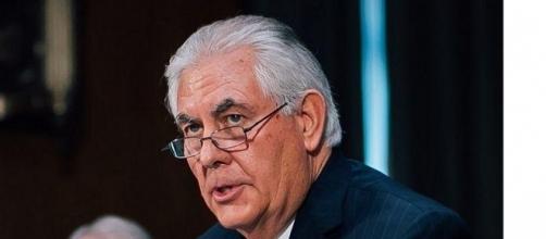 Secretary of State Rex Tillerson early this year. [Image credit: Office of the President/Wikimedia Commons]