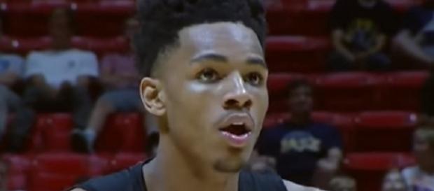 Dejounte Murray averaged 13 points, 4.6 assists, and 9.6 boards in first three games (Image Credit: Coach Daniel/YouTube) Dejounte Murray averaged 13 points, 4.6 assists, and 9.6 boards in first three games (Image Credit: Coach Daniel/YouTube)