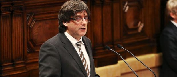 El presidente de la Cataluña Carles Puigdemont El presidente de la Cataluña Carles Puigdemont