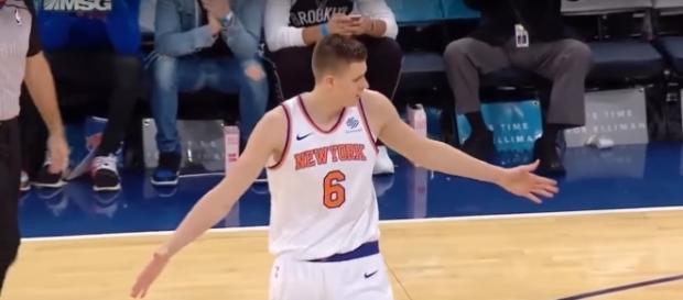 Kristaps Porzingis dropped 31 points to lead the Knicks past the Nets -- Real GD's Latest Highlights via YouTube Kristaps Porzingis dropped 31 points to lead the Knicks past the Nets -- Real GD's Latest Highlights via YouTube