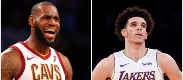 LeBron wished Lonzo Ball a happy birthday. (Image: YouTube/NBA) LeBron wished Lonzo Ball a happy birthday. (Image: YouTube/NBA)