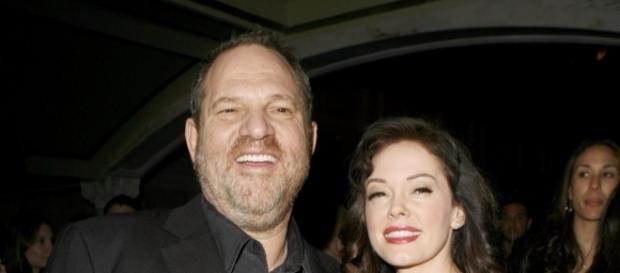 Rose Mcgowan et Harvey Weinstein Rose Mcgowan et Harvey Weinstein
