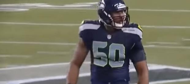Seattle Seahawks linebacker K.J. Wright in action. -- YouTube screen capture / NFL Seattle Seahawks linebacker K.J. Wright in action. -- YouTube screen capture / NFL