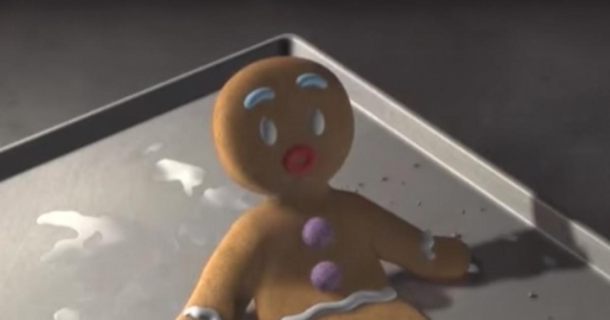 gingerbread man shrek teddy