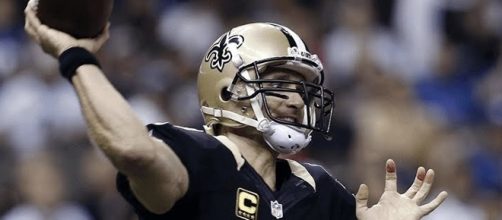 Drew Brees and the Saints host the Chicago Bears on Sunday afternoon's NFL schedule. [Image via NFL/YouTube]