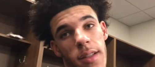 Lonzo Ball is playing his rookie season for the Los Angeles Lakers -- YouTube screen capture / ESPN