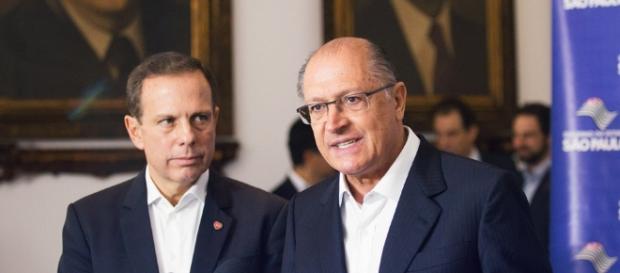 Enquanto apoiam Alckmin, rejeitam Doria Enquanto apoiam Alckmin, rejeitam Doria