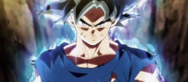 Goku utilizza nuovamente l'ultra istinto Goku utilizza nuovamente l'ultra istinto