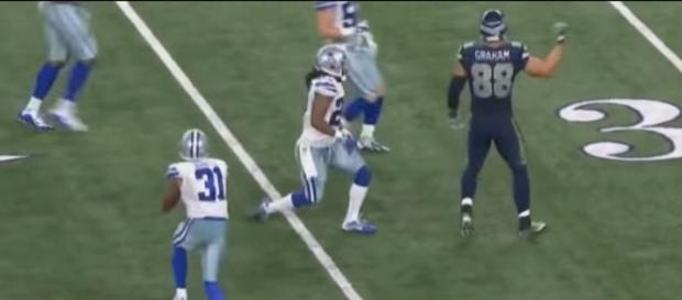 Jimmy Graham should remain the primary tight end for the Seattle Seahawks during the 2017 NFL season. -- YouTube screen capture / NFL Red Zone Jimmy Graham should remain the primary tight end for the Seattle Seahawks during the 2017 NFL season. -- YouTube screen capture / NFL Red Zone