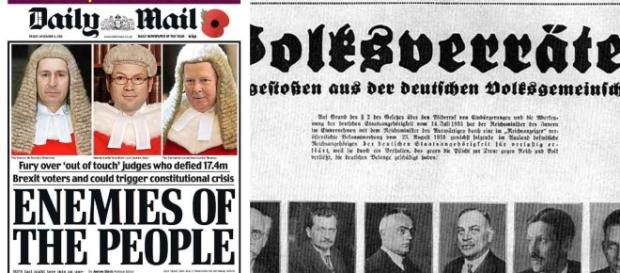 The Daily Mail, “enemies of the people”, and a Nazi newspaper ... - fullfact.org The Daily Mail, “enemies of the people”, and a Nazi newspaper ... - fullfact.org