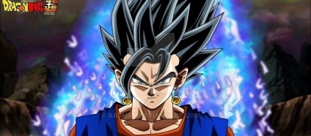 Vegetto hace su aparición en el torneo de poder Vegetto hace su aparición en el torneo de poder