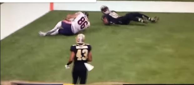 Zach Miller Season Ending Knee Injury ( Image credit - Meme Squad | YouTube) Zach Miller Season Ending Knee Injury ( Image credit - Meme Squad | YouTube)