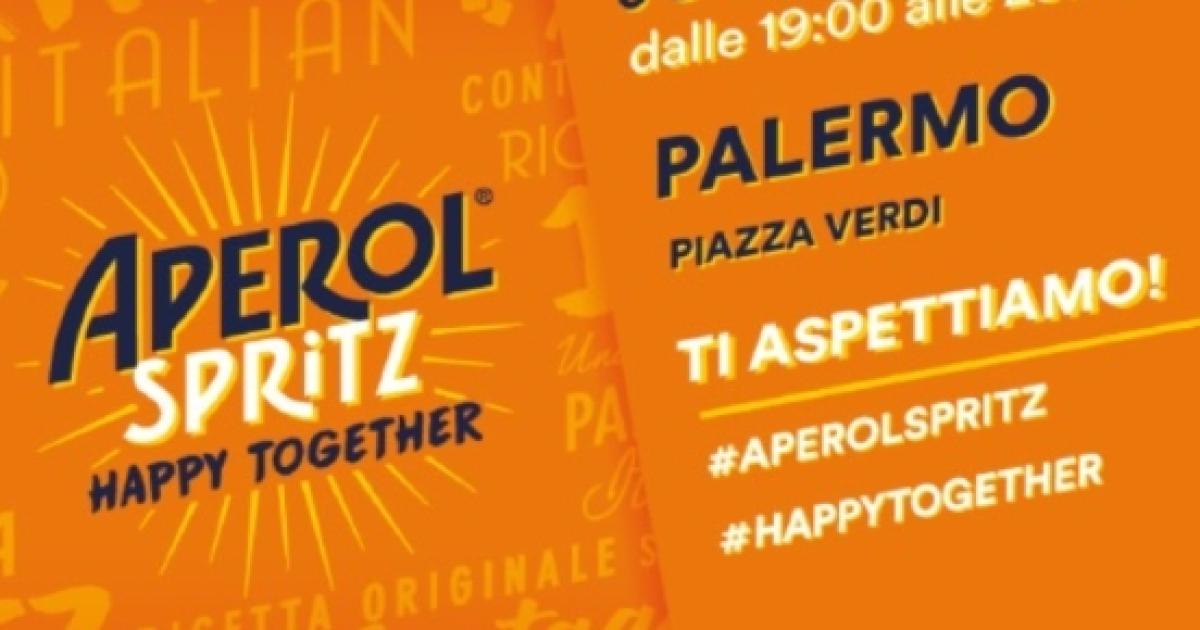 Happy Hour Aperol Spritz A Palermo L Evento Analcolico Piu Trendy