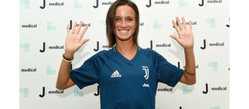 L'attaccante della Juventus Barbara Bonansea - Foto Juventus.com