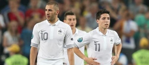 À l'instar de Karim Benzema, Samir Nasri n'entre plus dans les plans du sélectionneur (yahoo.com).