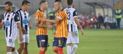 Lecce- Sicula Leonzio si conclude con il risultato pirotecnico di 3 a 2 in favore dei Salentini. Fonte:SoloLecce