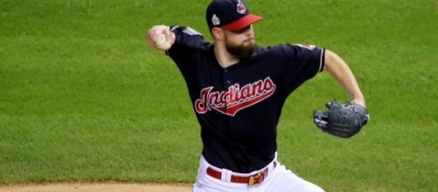 Corey Kluber has now been named American League Pitcher of the Month in three of the past four months. Image Source: Wikimedia Commons Corey Kluber has now been named American League Pitcher of the Month in three of the past four months. Image Source: Wikimedia Commons