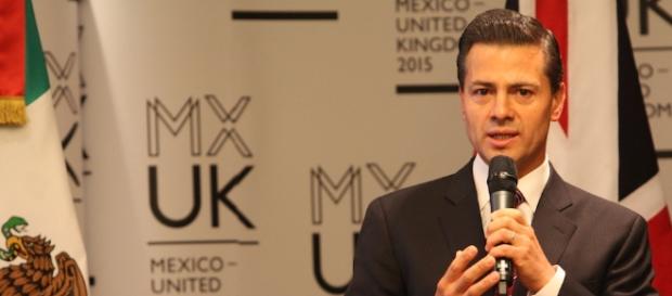 El presidente mexicano Enrique Peña Nieto manifestó solidaridad con los damnificados El presidente mexicano Enrique Peña Nieto manifestó solidaridad con los damnificados