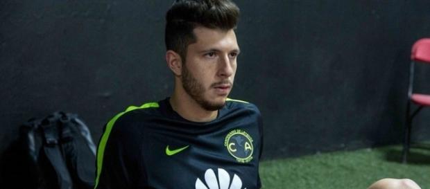 Guido Rodríguez en un entrenamiento con las Águilas del América Guido Rodríguez en un entrenamiento con las Águilas del América