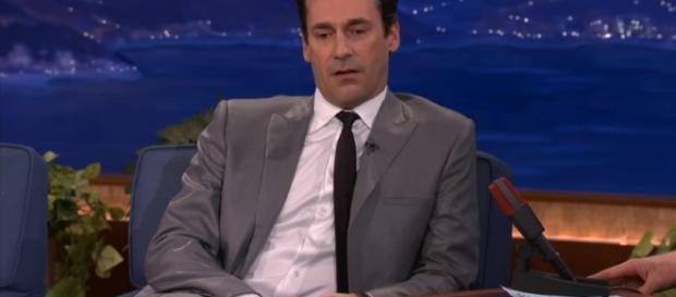 Jon Hamm Was A Dirt-Poor, Stinky Rollerblader - CONAN on TBS | Team Coco/YouTube Screenshot Jon Hamm Was A Dirt-Poor, Stinky Rollerblader - CONAN on TBS | Team Coco/YouTube Screenshot