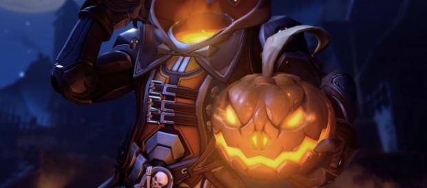 Reaper in the 'Overwatch' Halloween Terror 2016. (image source: YouTube/ShinSaikan) Reaper in the 'Overwatch' Halloween Terror 2016. (image source: YouTube/ShinSaikan)