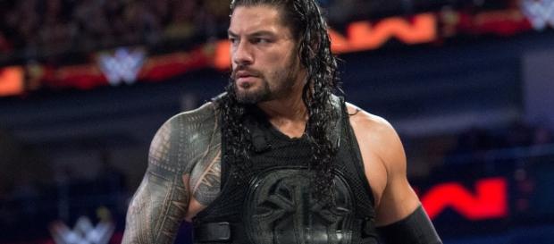 Roman Reigns was unable to win the Intercontinental title against The Miz on 'Raw' due to Sheamus and Cesaro. [Image Credit: WWE/YouTube) Roman Reigns was unable to win the Intercontinental title against The Miz on 'Raw' due to Sheamus and Cesaro. [Image Credit: WWE/YouTube)