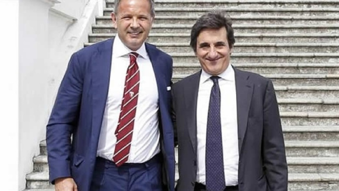 Sinisa Mihajlovic e Urbano Cairo - noigranata.com