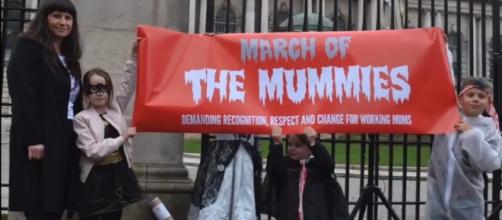 March of the Mummies', Belfast City Hall - Image credit - VIEWDigital|YouTube