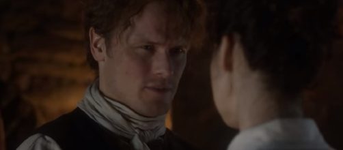 Jamie is keeping a secret from Claire [Image credit - YouTube/Tv Promos]