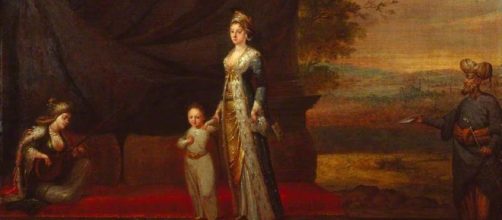 Lady Mary Wortley Montagu with her son, Edward Wortley Montagu ... - artuk.org