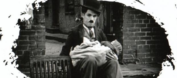 Charles Chaplin e Silas Hatway em O Garoto Charles Chaplin e Silas Hatway em O Garoto