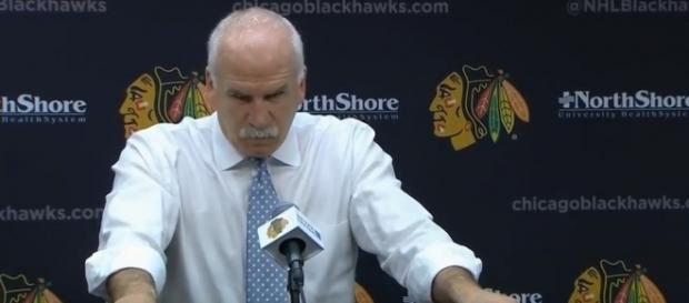 Coach Quenneville in much of the conversations of the struggles - image - NHL irie / Youtube Coach Quenneville in much of the conversations of the struggles - image - NHL irie / Youtube