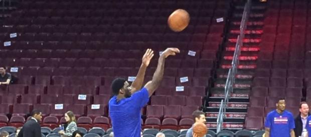 Markelle Fultz will be re-evaluated and may be out this season Joel Embiid; (Image via TastyPoutine/Wikimedia Commons) Markelle Fultz will be re-evaluated and may be out this season Joel Embiid; (Image via TastyPoutine/Wikimedia Commons)