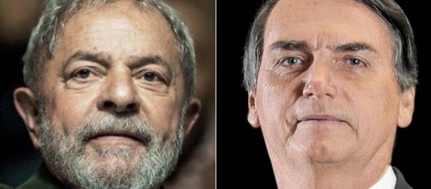 Lula aparece liderando a pesquisa de intenção de votos e Bolsonaro ocupa a segunda colocação Lula aparece liderando a pesquisa de intenção de votos e Bolsonaro ocupa a segunda colocação