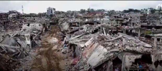 Scale Of Destruction Revealed After Battle For Marawi | NBC News Image credit NBC News | YouTube Scale Of Destruction Revealed After Battle For Marawi | NBC News Image credit NBC News | YouTube