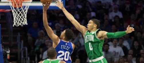 After the Celtics traded down to take Jayson Tatum, he's flourished in Boston while Markelle Fultz is sidelined with an injury Image via WEEI.com