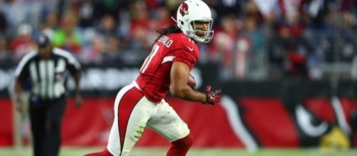 Could Larry Fitzgerald be wearing a new uniform soon? [Image via GameDayNation/YouTube]
