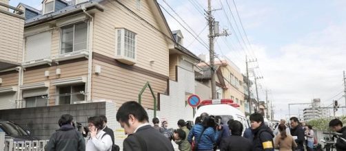 L'esterno dell'abitazione alla periferia di Tokyo dove la polizia ha trovato 9 cadaveri fatti a pezzi. Foto: Euronews