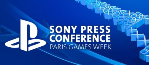 Logo della conferenza della Sony alla Paris Games Week