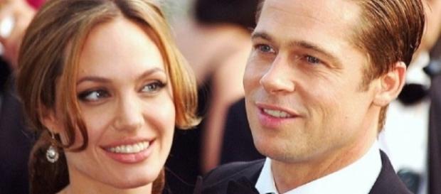 Angelina Jolie and Brad Pitt's relationship from 2005 sparked the feud with Jennifer Aniston. ~ Georges Biard/Wikimedia Commons Angelina Jolie and Brad Pitt's relationship from 2005 sparked the feud with Jennifer Aniston. ~ Georges Biard/Wikimedia Commons