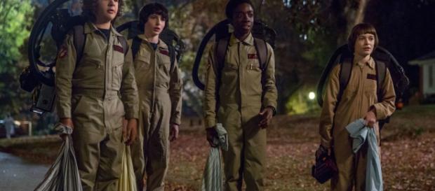 Dustin, Mike, Lucas et Will sont déjà presque prêts à revenir ! Dustin, Mike, Lucas et Will sont déjà presque prêts à revenir !