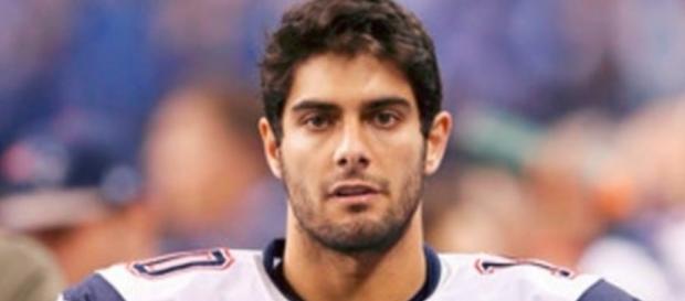 Jimmy Garoppolo - ShoneBK via Wikimedia Commons Jimmy Garoppolo - ShoneBK via Wikimedia Commons