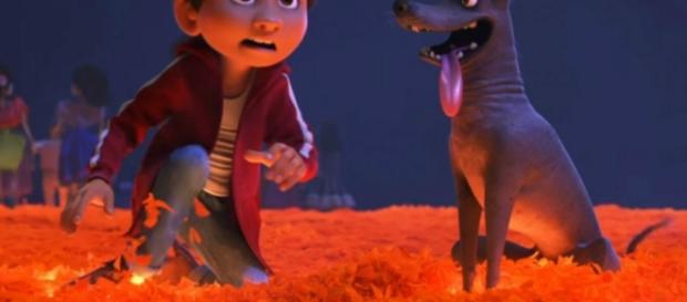 Miguel y Dante en la nueva película de Disney-Pixar, Coco Miguel y Dante en la nueva película de Disney-Pixar, Coco