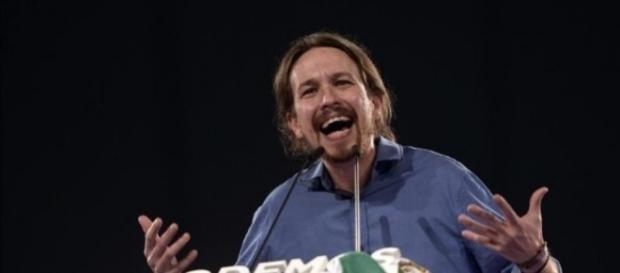 Pablo Iglesias durante un discurso Pablo Iglesias durante un discurso