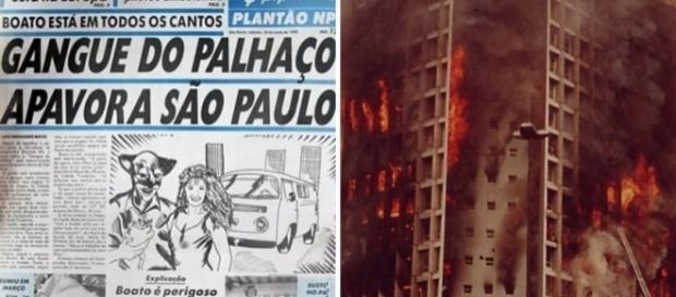 Relembre 5 notícias assustadoras que apareceram nos jornais brasileiros (Fotos: Reprodução) Relembre 5 notícias assustadoras que apareceram nos jornais brasileiros (Fotos: Reprodução)