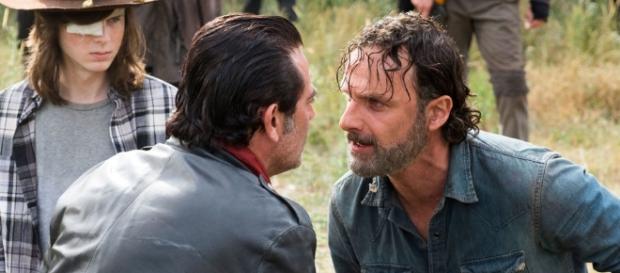 The Walking Dead's Rick is "willing to die" to defeat Negan - (Image Credit: Digitalspy/Youtube screencap) The Walking Dead's Rick is "willing to die" to defeat Negan - (Image Credit: Digitalspy/Youtube screencap)